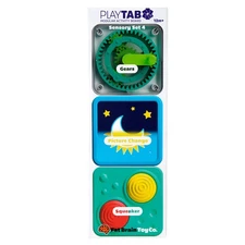 Fat Brain Toy FA488-4 PlayTab Sensory Set 4 (3 Tiles)