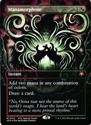 Manamorphose (Borderless) #142 Special Guests - Mythic Rare