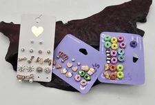 25 Pairs Of Earrings From Claire's & Childrens Place Jewelry