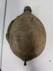 Vintage Field Canteen Army Green Fabric Over Metal 8.5" x 6"  missing cork Sling