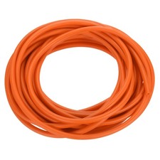 26 Ft 8M Latex Rubber Tubing, 1/8" 3mm ID 1/4" 6mm OD, Orange