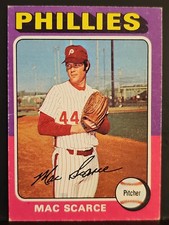 1975 Topps Mini #527 Mac Scarce PHILLIES 