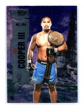 Ray Cooper III 2022 SkyBox Metal Universe Champions MMA #054 Lion of Judah team