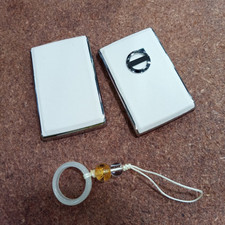 Beige Leather Key Remote Control Case Fob Shell Cover For Volvo Xc90 S90 Xc60