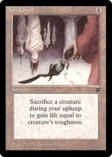 Magic MTG - Life Chisel - Legends - MINT/NMINT - EN