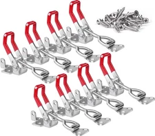 8Pack Heavy Duty Toggle Latch Clamp 4002, Adjustable Toggle Clamp Latch With ...