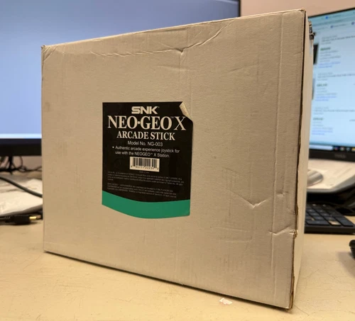 •	Neo-Geo X Arcade Stick In Box – Official SNK Collector’s Item