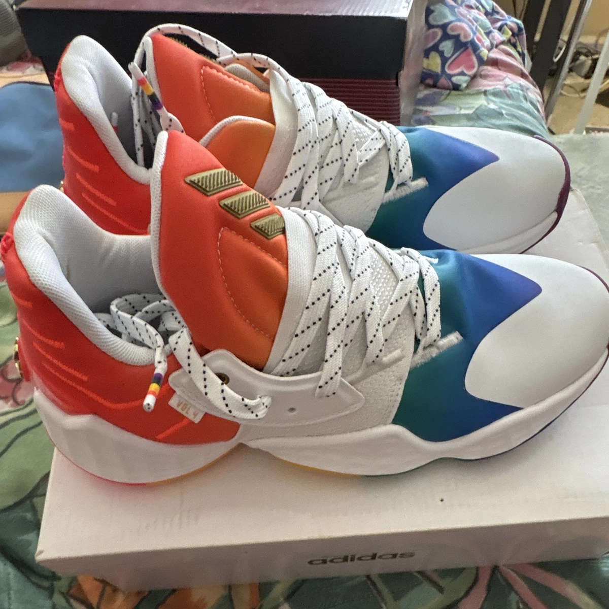 adidas Harden Vol. 4 Pride for Sale | Authenticity Guaranteed | eBay