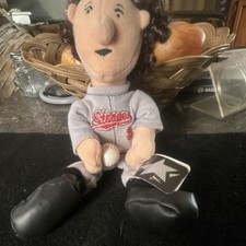 The Three Stooges Baseball Beanbag Plush Doll with Baseball Collectible Toy