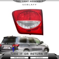 Rear Inner Tail Light For Toyota Sequoia 2008-2017 Halogen Passenger Right Side
