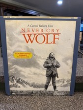 Walt Disney Home Video VideoDiscs- "Never Cry Wolf" CED Disc Pre-Owned 1983
