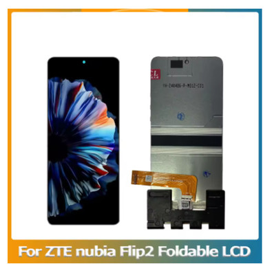 For ZTE nubia Flip2 Foldable LCD Display Touch Screen Digitizer