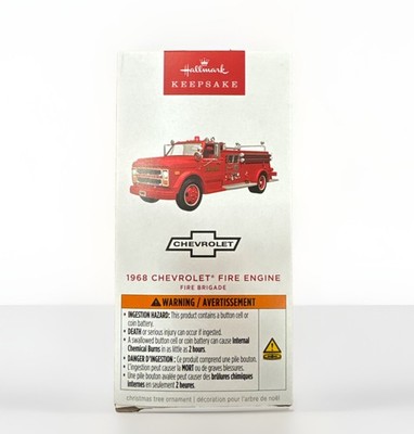Hallmark 2025 1968 Chevrolet® Fire Engine - Fire Brigade 23rd