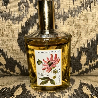 Vintage Crabtree & Evelyn PASSION FLOWER 3.4oz 100ml  Eau De Toilette Spray