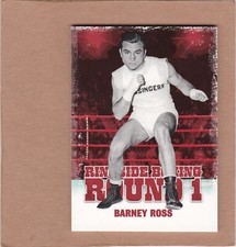 2010 Ringside Boxing Round 1....Barney Ross #5