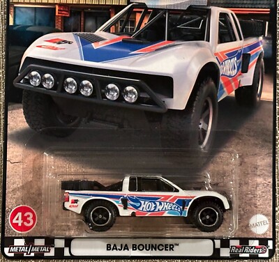 Hot Wheels Premium Boulevard Series Real Riders Baja Bouncer ,Free