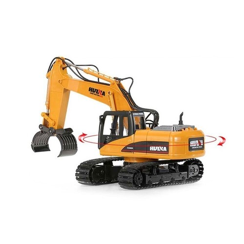 Huina RC Timber Grabber 1:14th RC Digger 2.4G 16CH with Metal Die Cast Grab 1570 - Picture 4 of 17