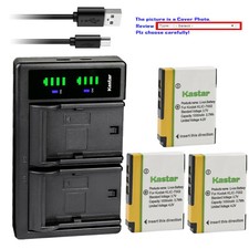 Kastar Battery LTD2 Charger for Kodak KLIC-7002 K7002 Kodak EasyShare V603 Zoom