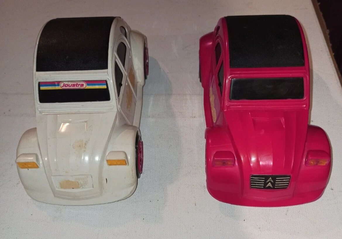 Grande Voiture Miniature Tôle Joustra – Rouge, Sport, Vintage France