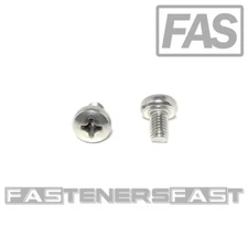 (25) M5-0.8 x 8 Stainless Steel Phillips Pan Head Machine Screw DIN7985 A2 M5x8