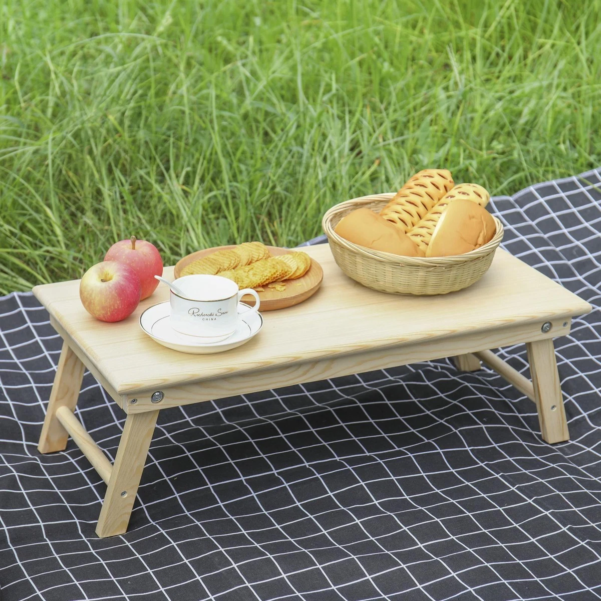 Timber cheap tray table
