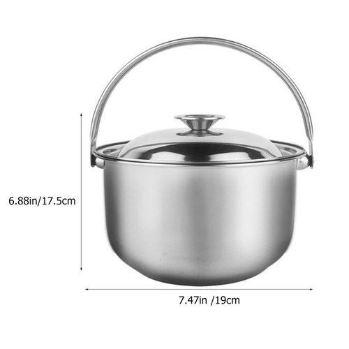 Heat Resistant Large Soup Bowl Stew Cooker Kitchen Gadget Home Hotel Gift - Picture 8 of 12