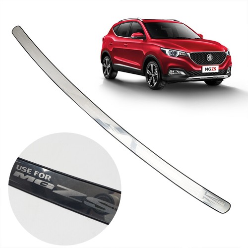 Stainless Rear Tailgate Bumper Cover Fits MG ZS Suv 2017 2020 - Picture 4 of 8