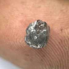 Raw Diamond 0.64tcw Silverish Milky Pink Sparkling Natural Irregular Shape Gift