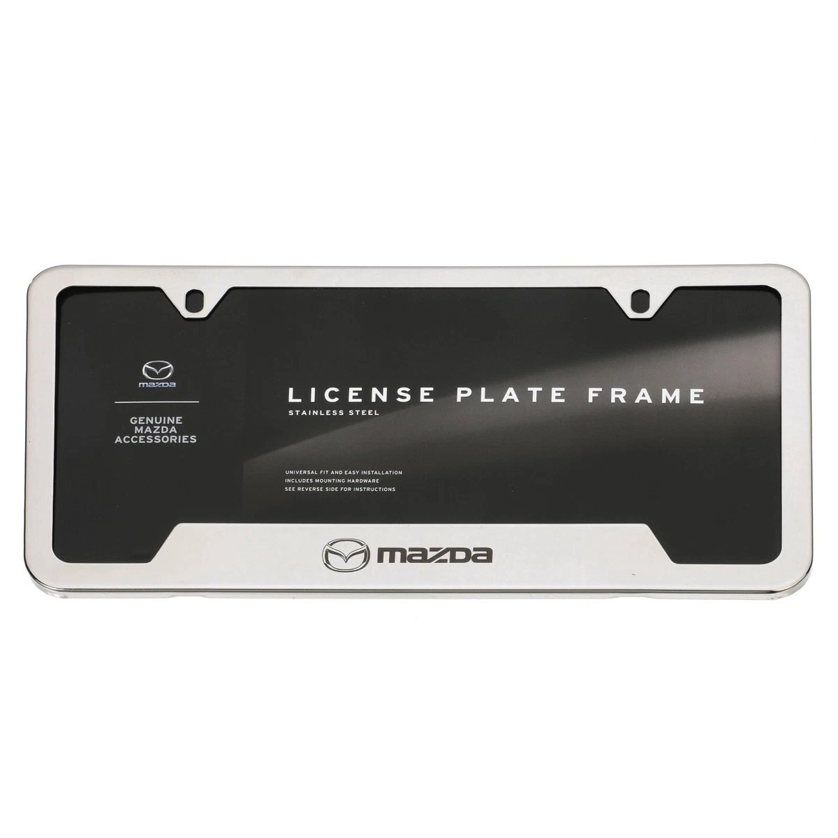 Mazda number 2024 plate frame
