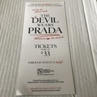 The Devil Wears Prada The Musical Broadway In Chicago 2022 Elton John Rare Flyer — photo 1