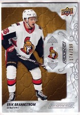  2019-20 Upper Deck Engrained #92 Erik Brannstrom True RC 174/299 Ottawa Senator