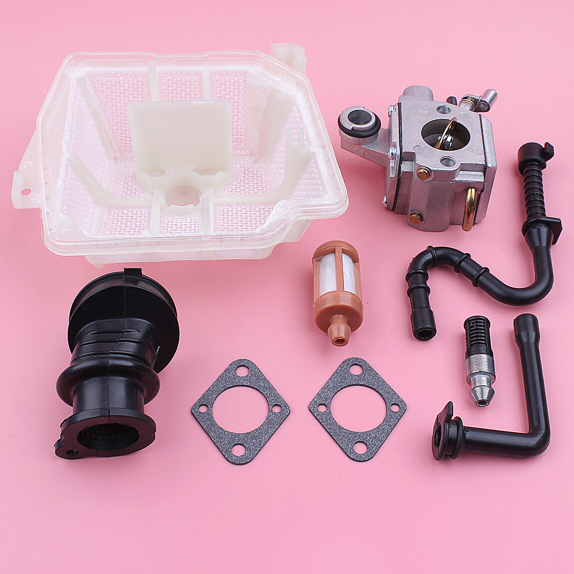 Carburetor Carb For Stihl MS361 MS 361 w Air Fuel Oil Filter Line ...
