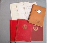 Konvolut 13 DDR Urkunden Deutsche Reichsbahn für 1.Person, Halle 1966-88