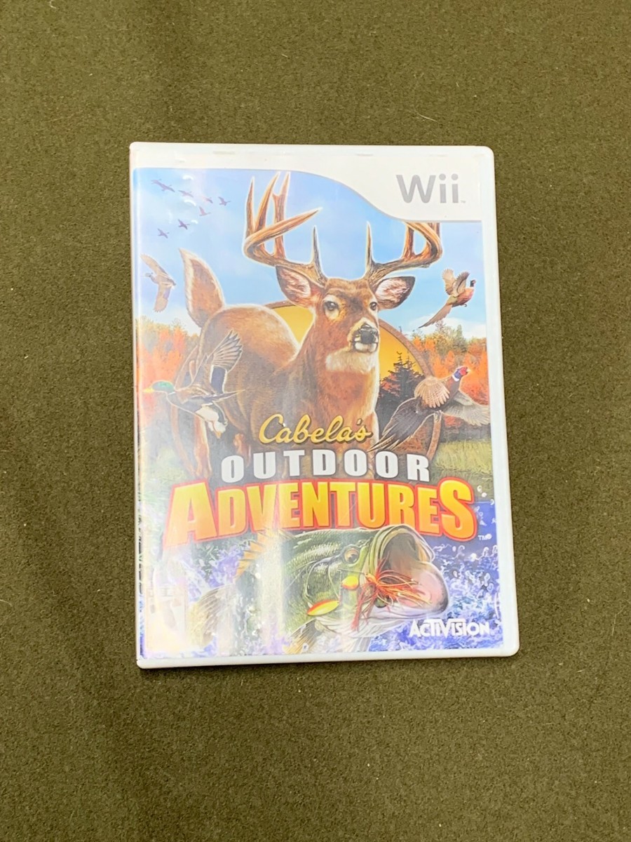 NES Nintendo Wii Video Game Cabela's Outdoor Adventures Rated T