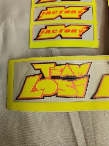 Team Losi XXX VINAL CUT DECALS 3 LAYER - Picture 2 of 2