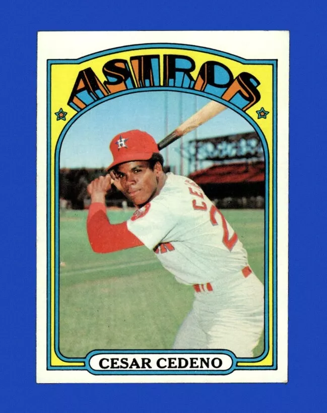 Cesar Cedeno trading card