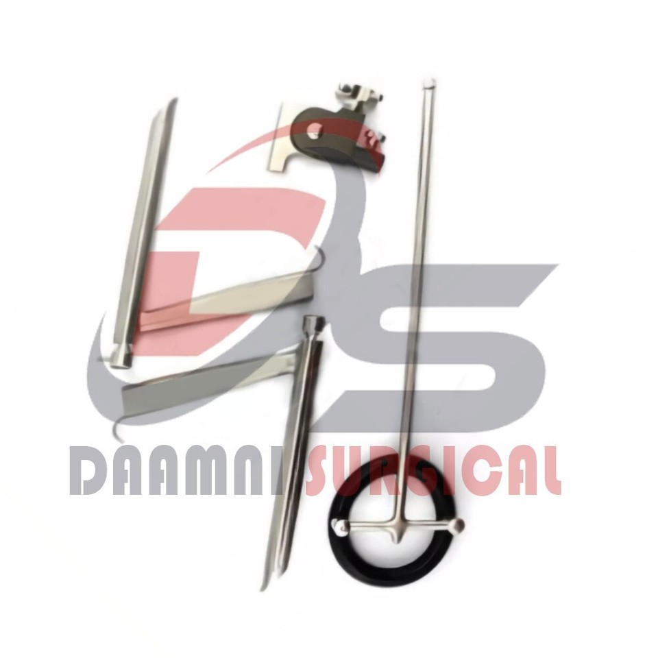 Laryngoscope Chest Support Holder ENT Instruments Fiber optic Light