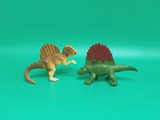Safari Ltd Dimetrodon & Spinosaurus Baby Hatchling Dinosaur Toy Mini Figure Set