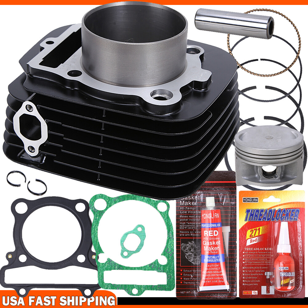 Cylinder Piston Top End Rebuild Kit For 1987-1999 Yamaha Big Bear 350 YFM350 4x4