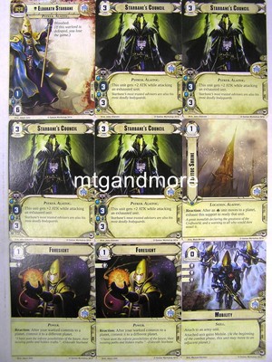 Warhammer 40000 Conquest LCG - Eldorath Starbane + Squad - Base Set