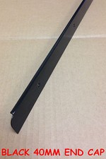 Kitchen Worktop Edging Trim BLACK END CAP 40mm with screws *BRAND NEW* *CHEAP*
