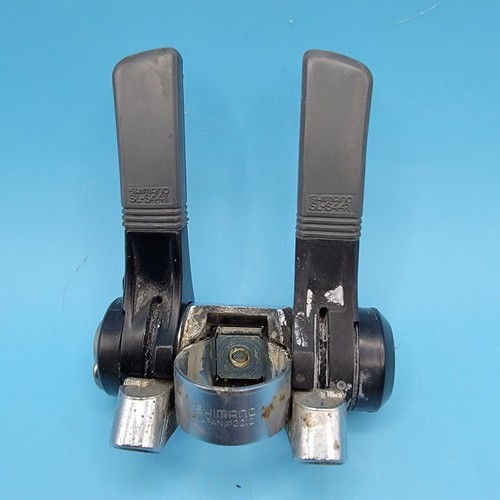 Shimano SL-S441 1" (22.2mm) Threaded Stem Mount Shifter Set 6x2/3sp Light Action - Picture 5 of 5