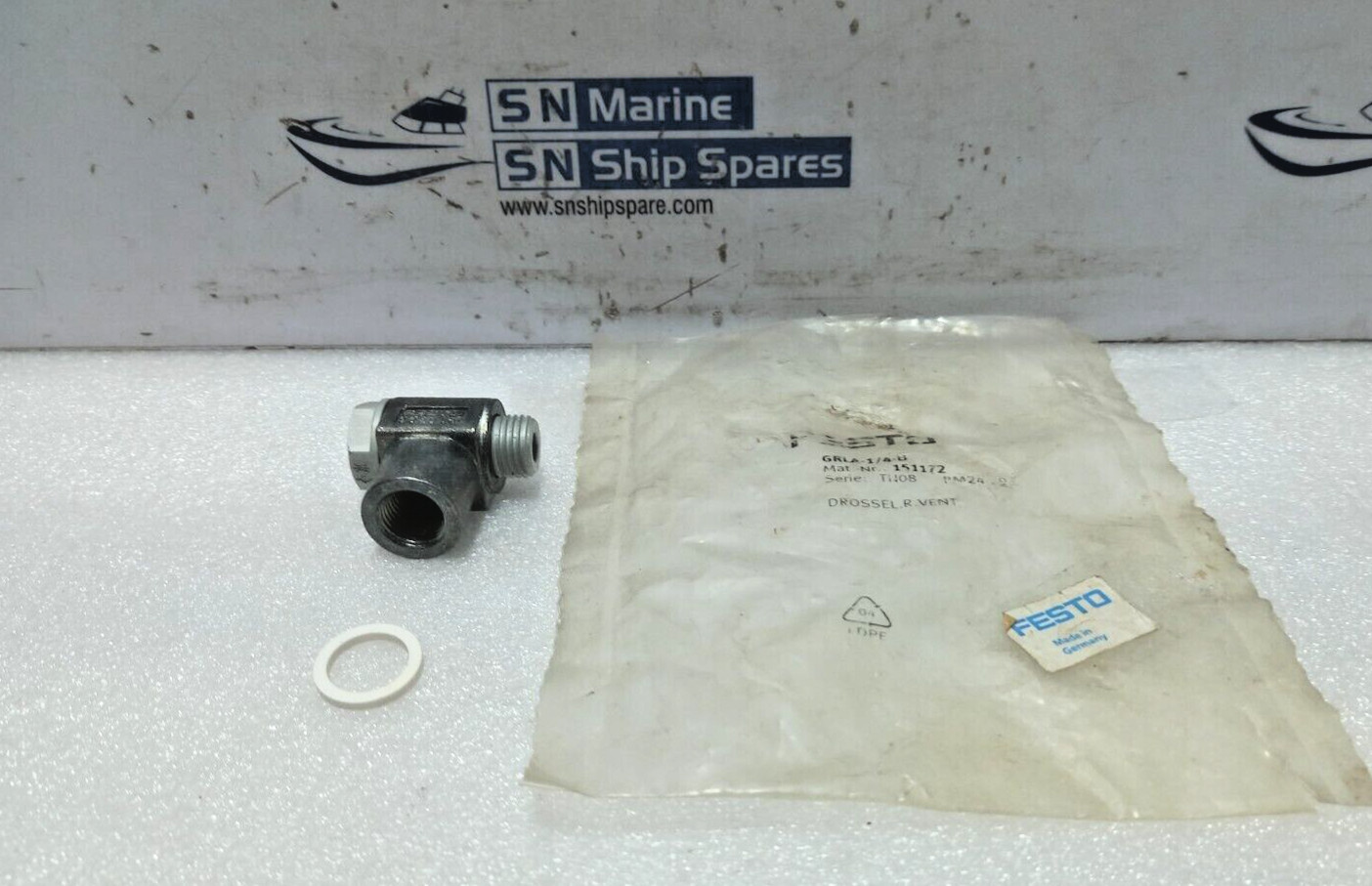 Festo GRLA-1/4-B Exhaust Valve 0,2-10Bar 151172