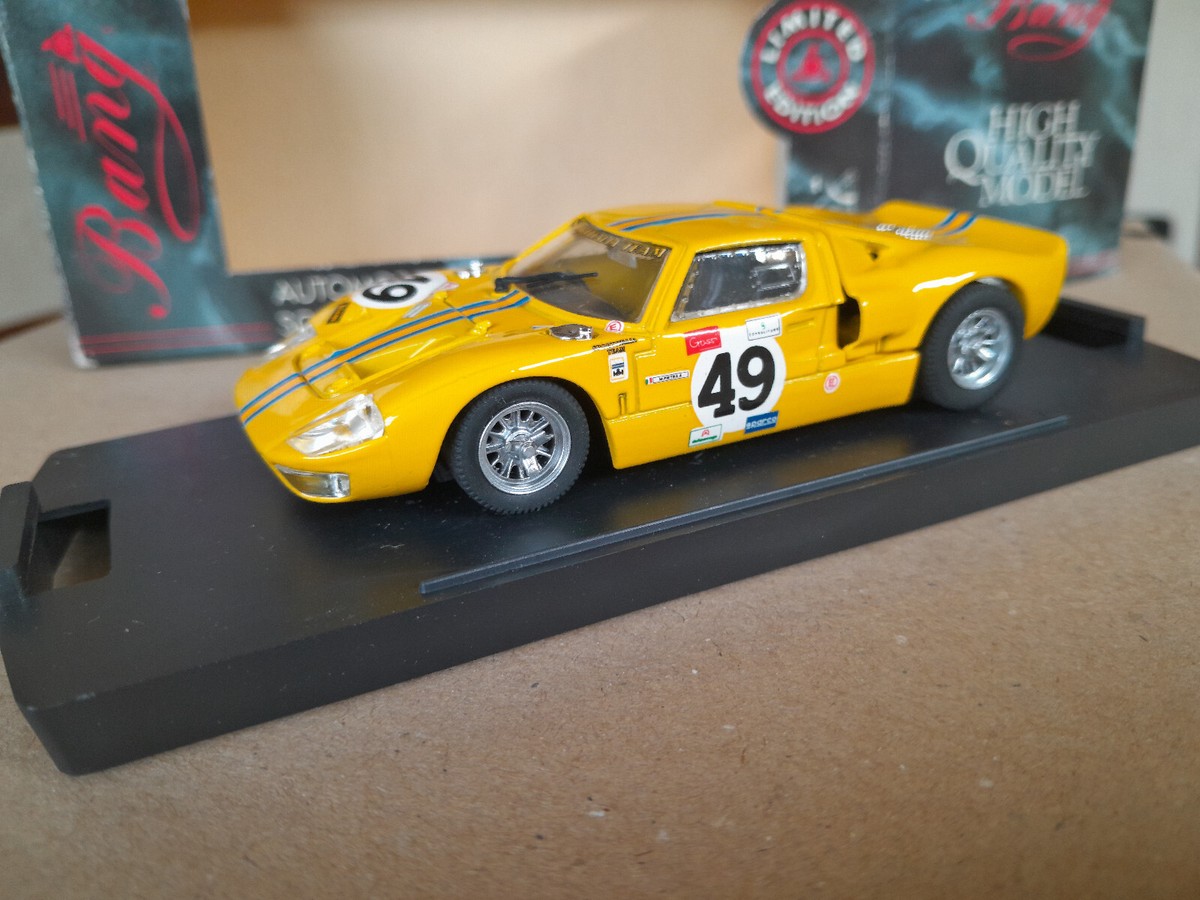 Miniature Alfa Romeo Tubolare Zagato N°40 – 24 Heures Du Mans 1964 – Best 1/43