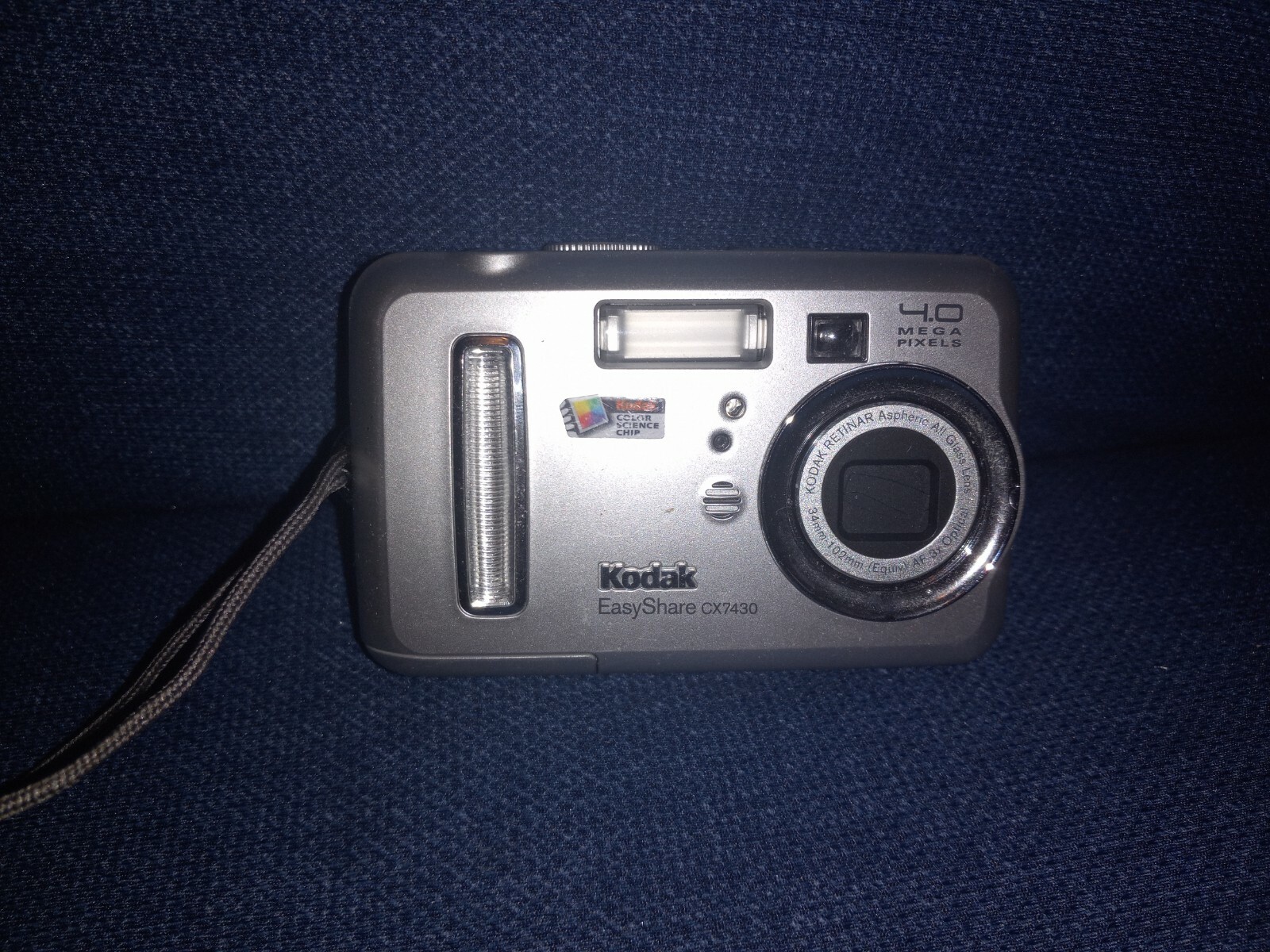 Kodak EasyShare CX7430 4.0MP Digital Camera - Silver-Powers On 41778962145  | eBay