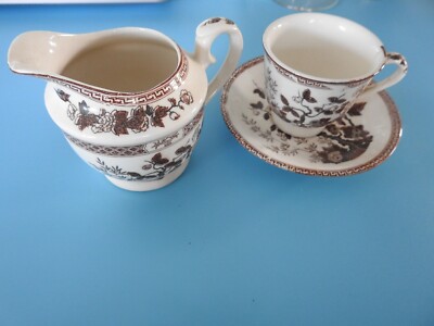 Nasco Indian Tree Teacup And Saucer
