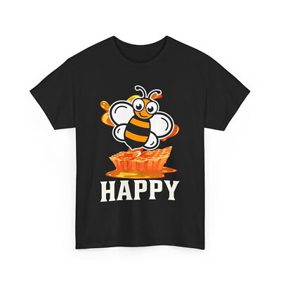 Bee T-Shirt | Save the Bees Shirt | Funny Honeybee Tee | Bee Happy Shirt