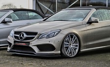 CUP Spoilerlippe für Mercedes E-Klasse C207 A207 AMG Frontspoiler Schwert 