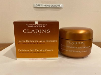 clarins delicious self tanning cream
