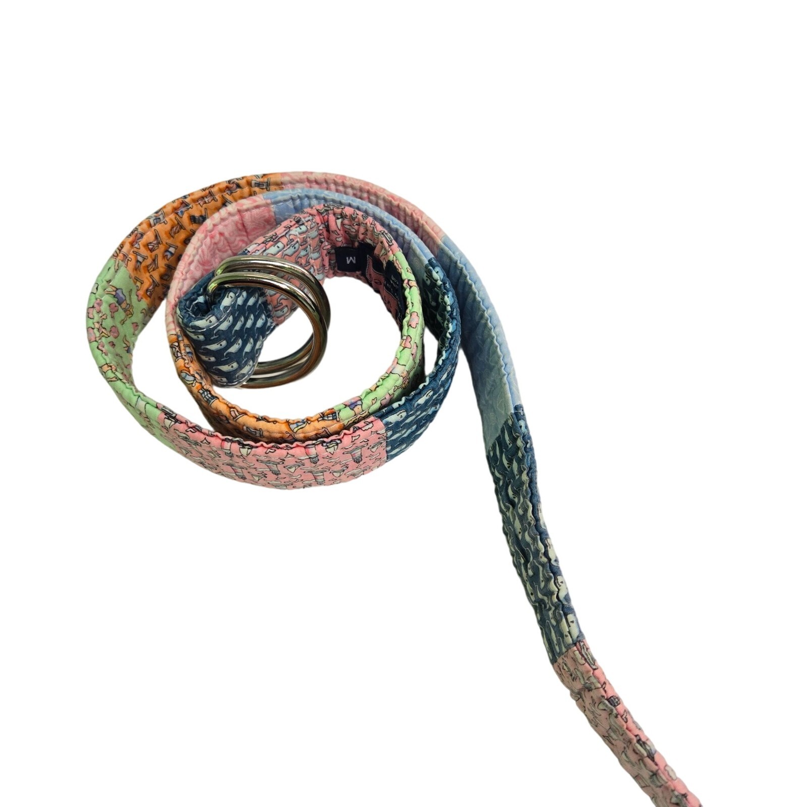 Vineyard Vines Patchwork D Ring Nautical Belt Siz… - image 2